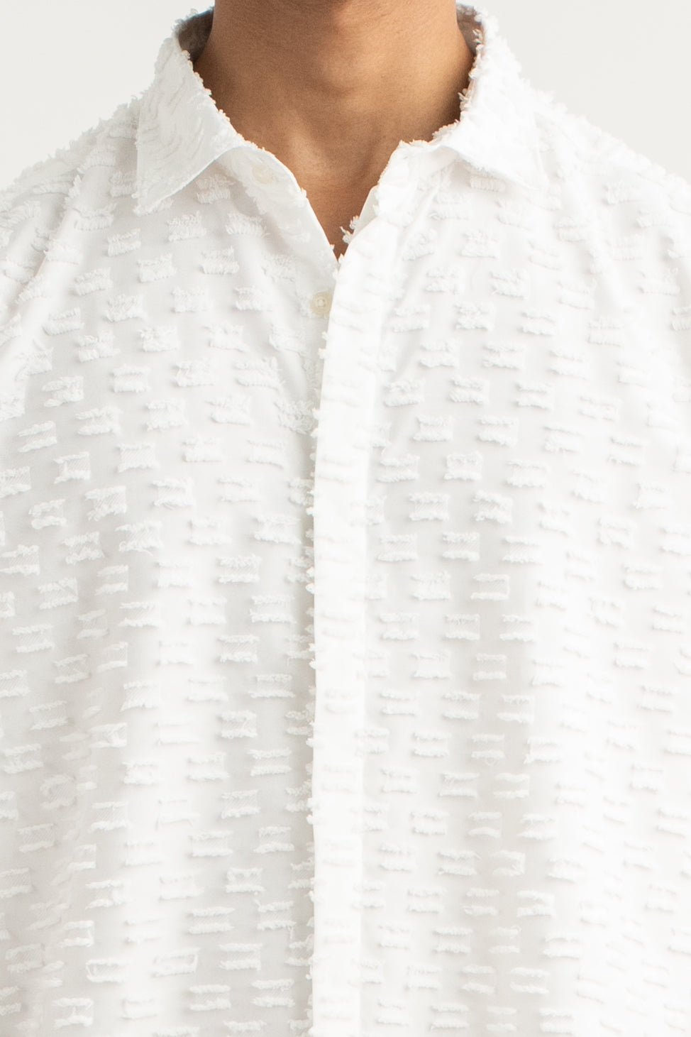 SHORT SLEEVE SHIRT - WHITE