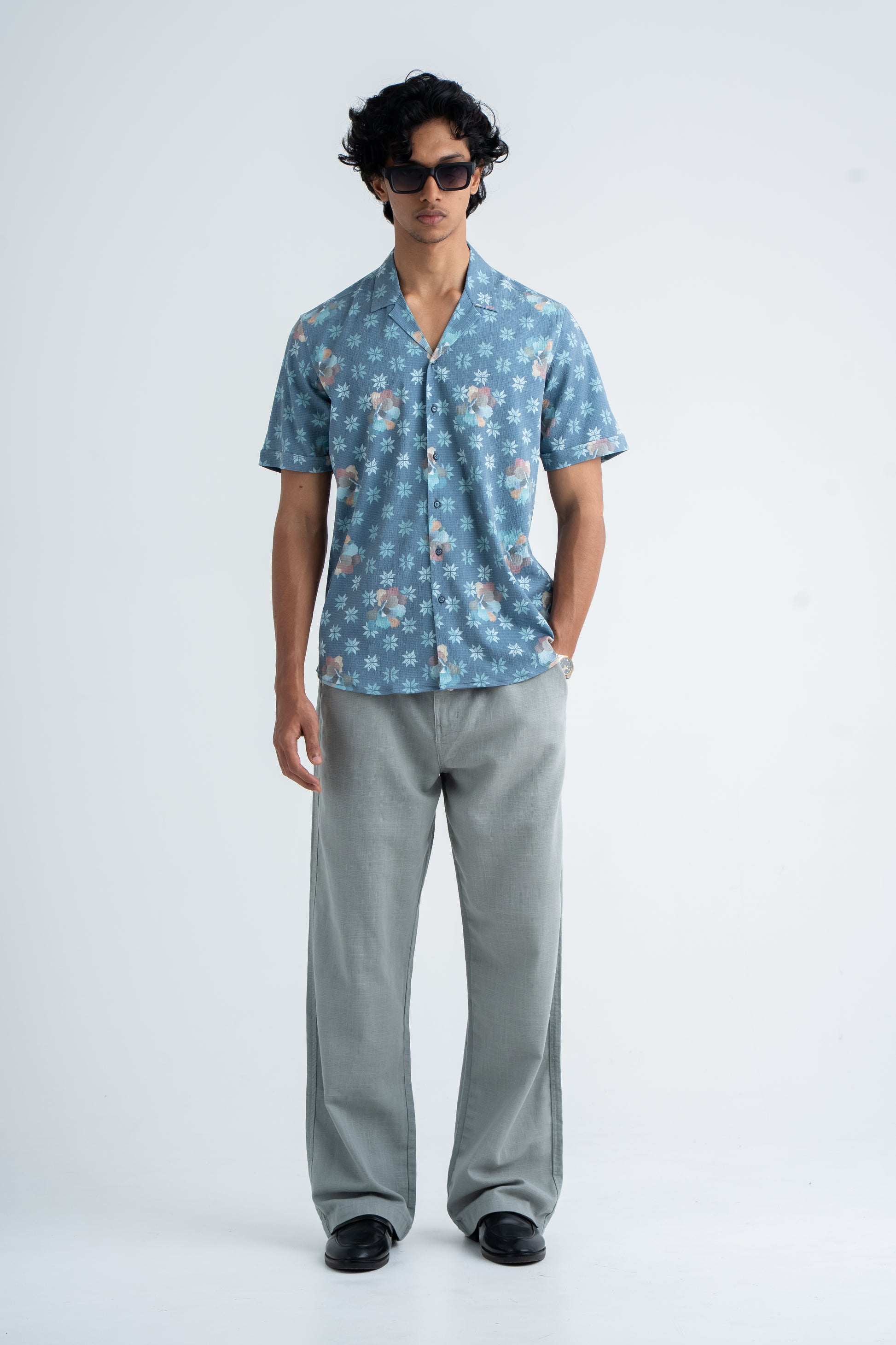 RELAXED FIT SHORT SLEEVE SHIRT