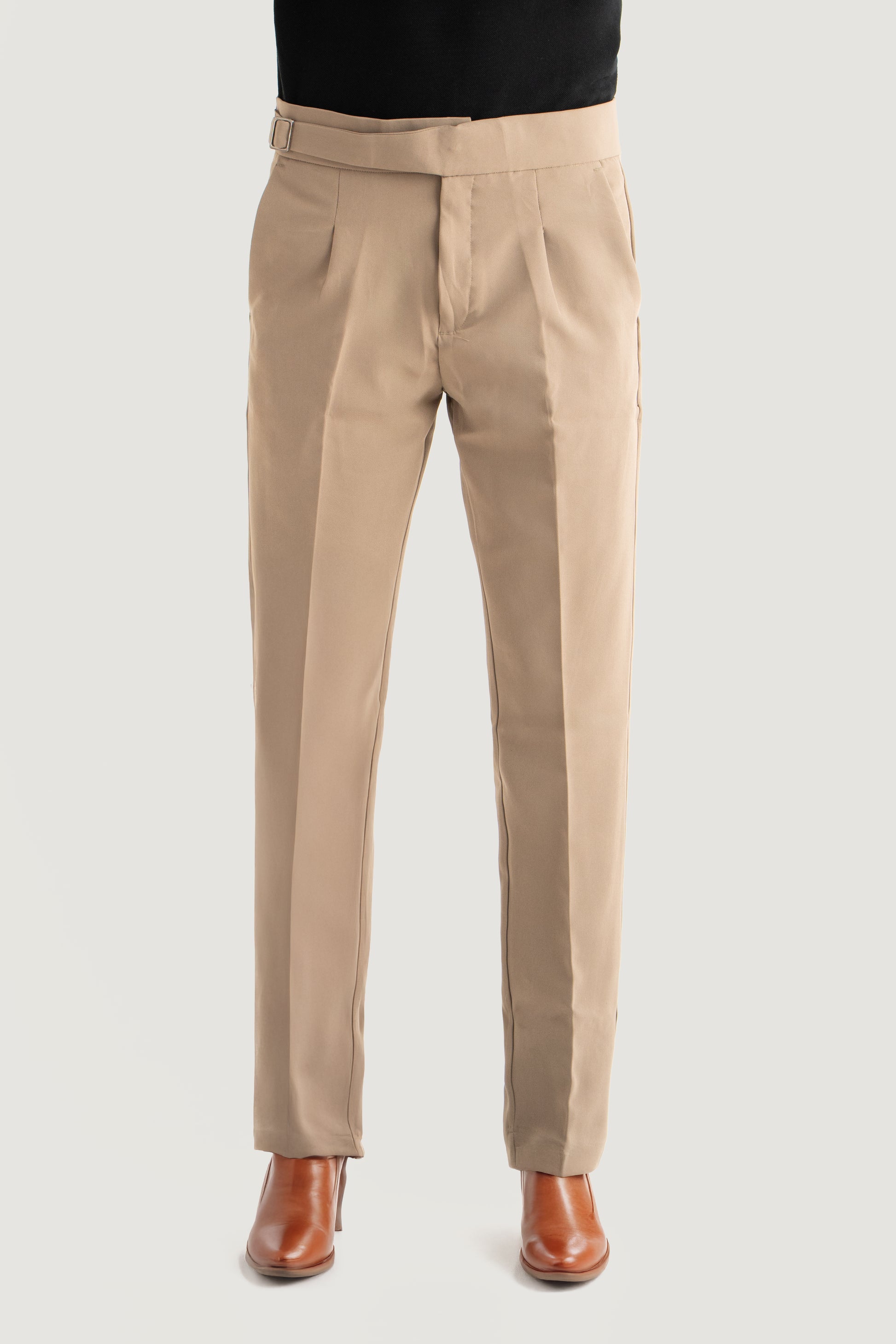 SLIM FIT TAILORED TROUSERS