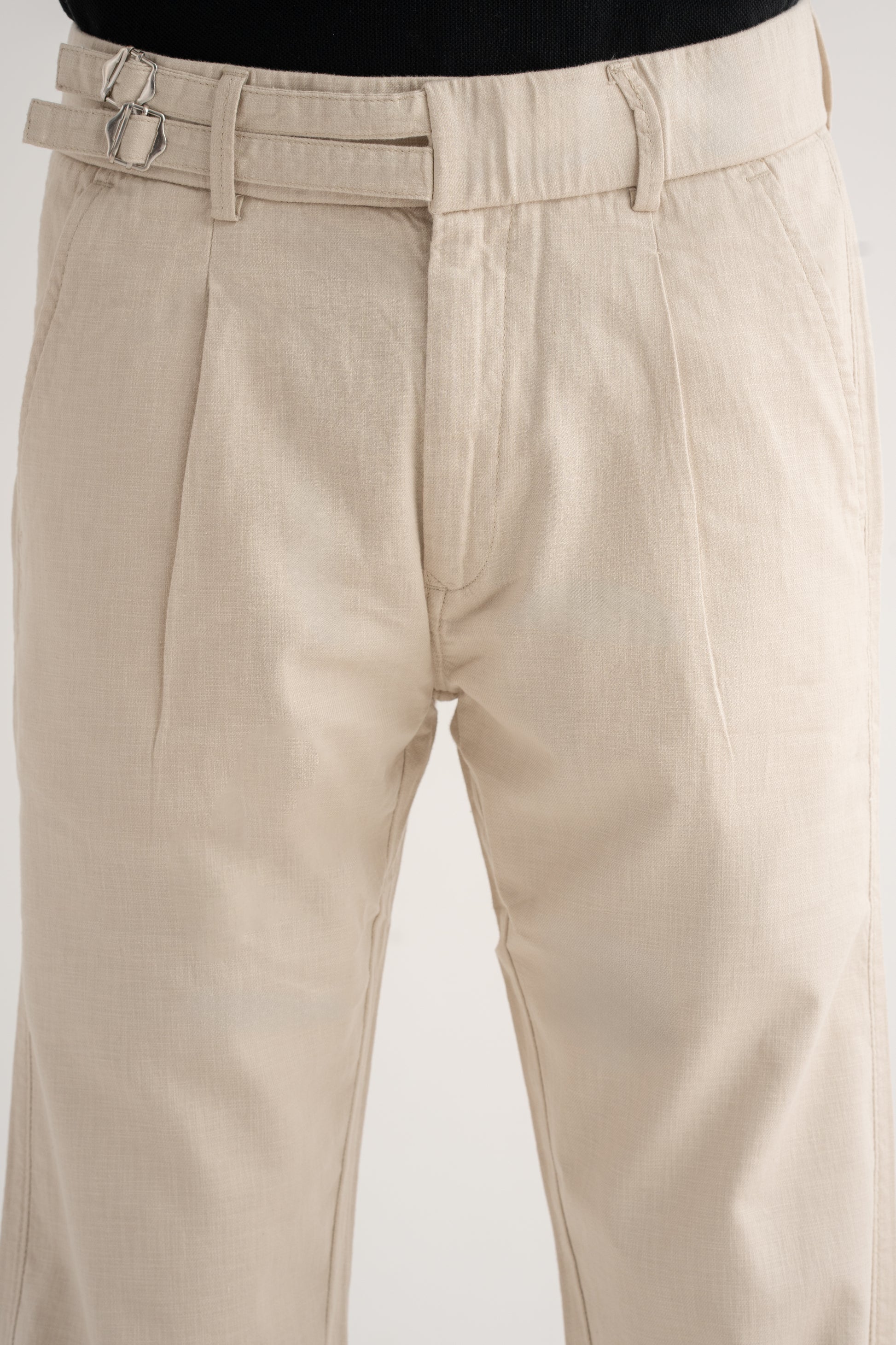 SLIM FIT TAILORED TROUSERS