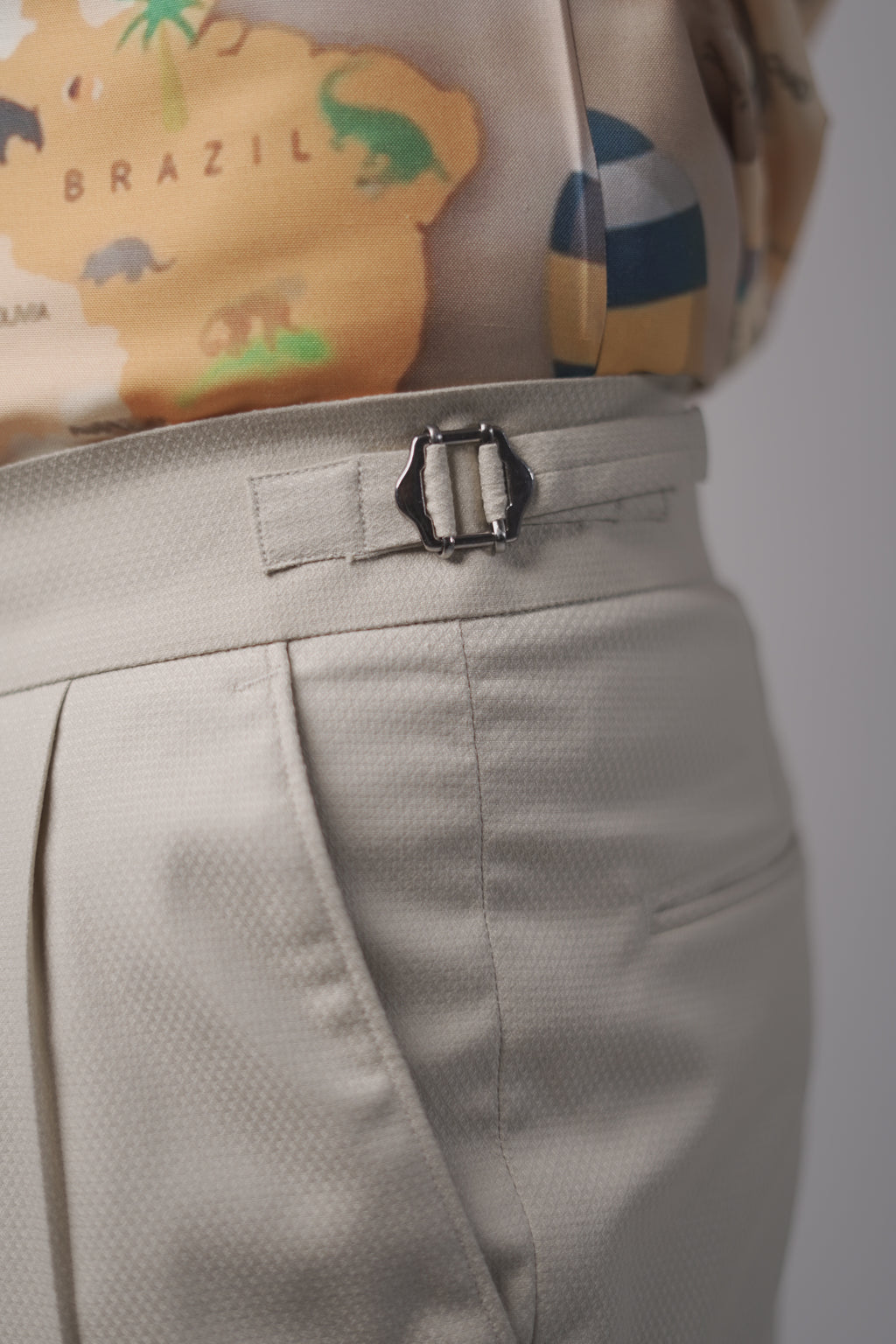 SLIM FIT TAILORED TROUSERS